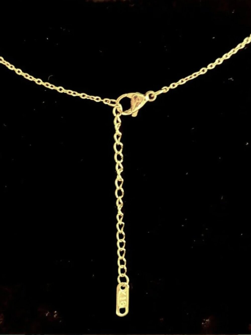 Ramla Pink Evil Eye Necklace - 14K Gold-Plated - New - Picture 3 of 3